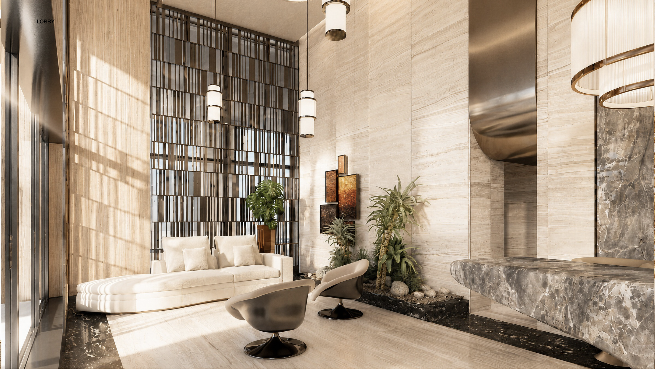 Visionnaire Residence lobby
