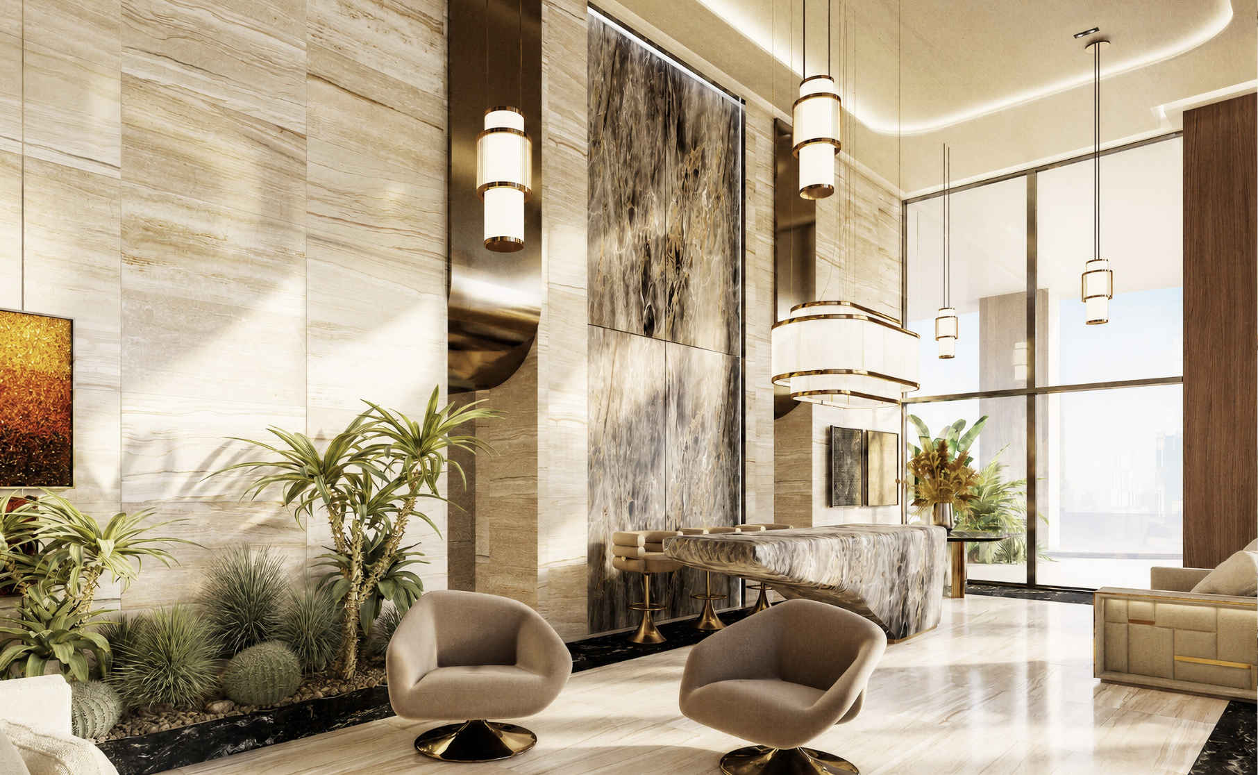 Visionnaire Limassol Lobby