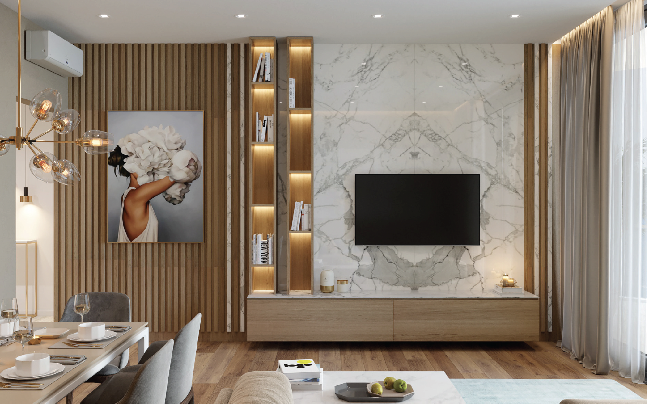 Neapolis II, interior